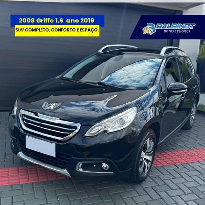 PEUGEOT 2008 1.6 16V FLEX GRIFFE 4P AUTOMÁTICO